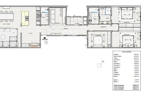 Apartamento en venta en Barcelona, España 4 dormitorios, 203 m2 No. 157400 - foto 3