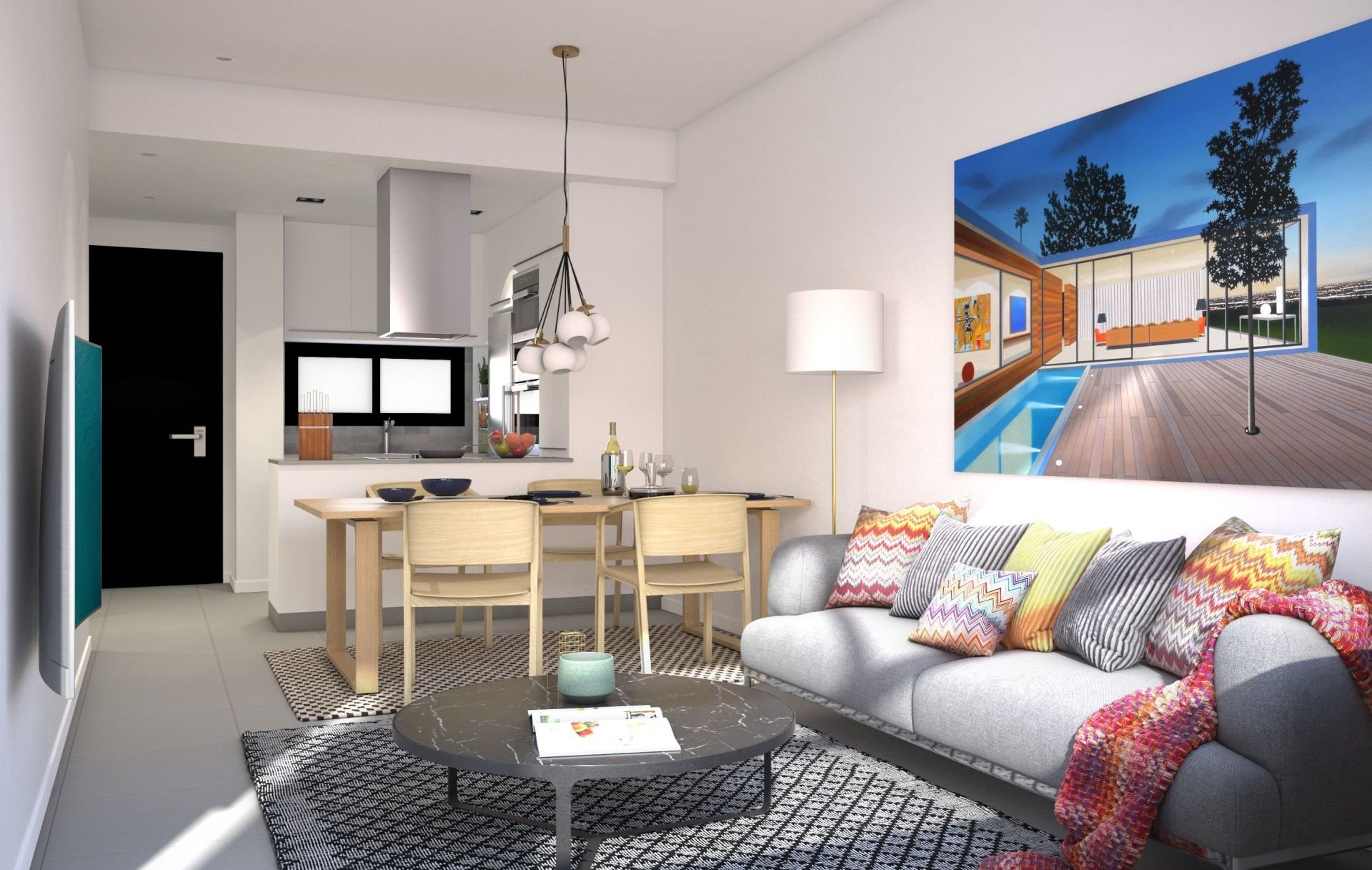 Wohnung in Orihuela, Alicante, Spanien 2 Schlafzimmer, 73 m2 Nr. 95604