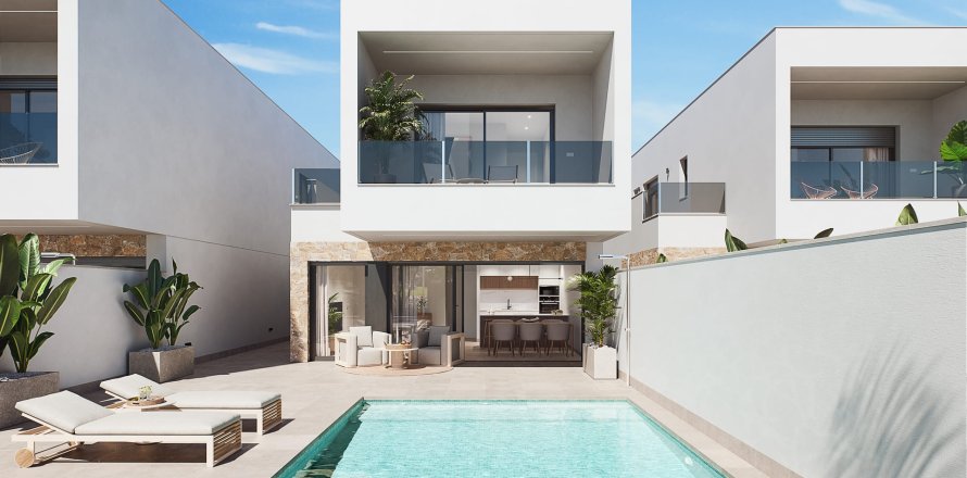 Villa in San Pedro del Pinatar, Murcia, Spanien 3 Schlafzimmer, 112 m2 Nr. 151147