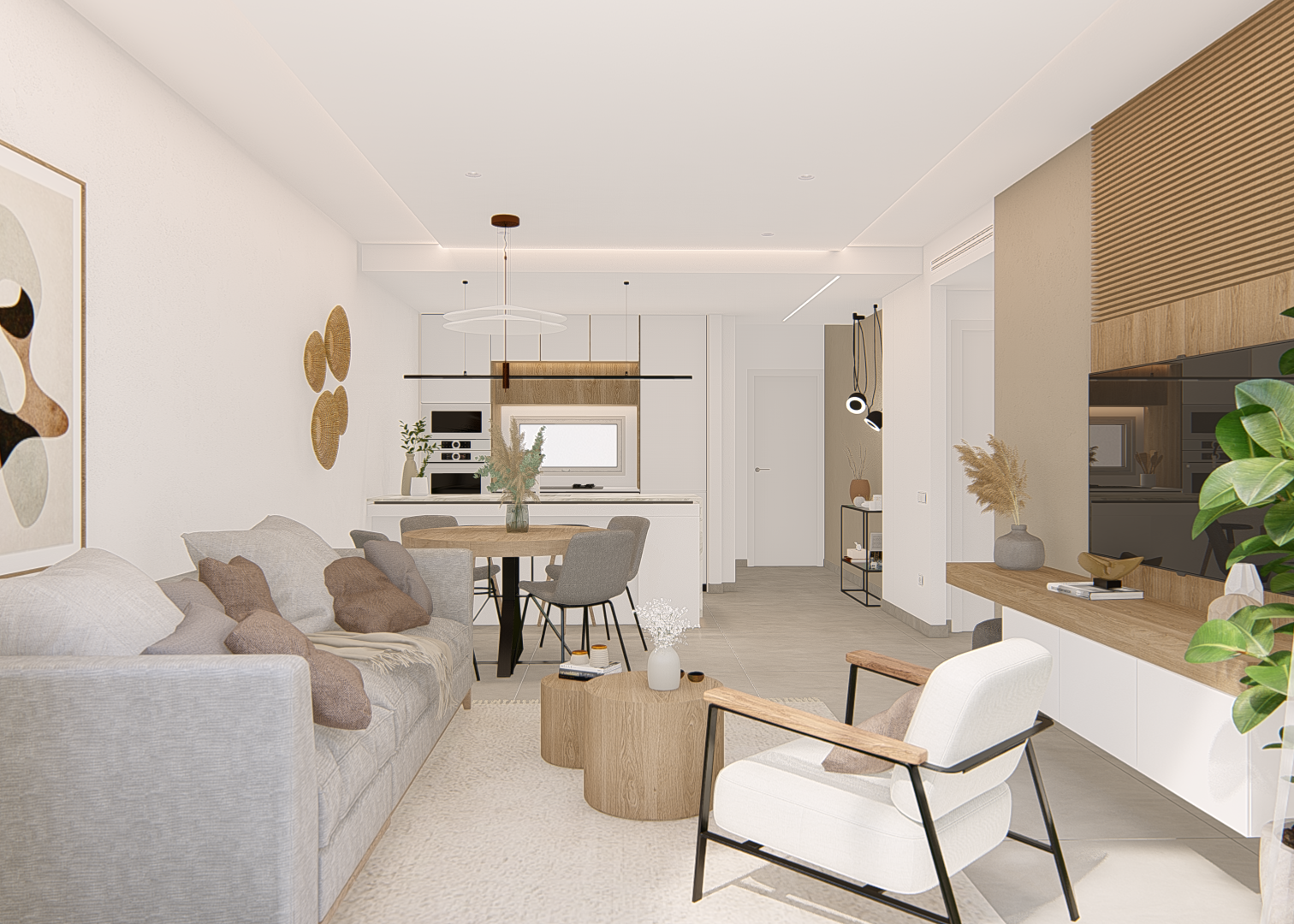Квартира в Area Beach, Гуардамар-дель-Сегура, Аликанте, Испания 2 спальни, 97.72м2 №96773