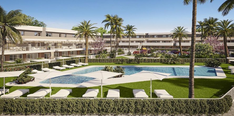 Dzīvoklis Monforte del Cid, Alicante, Spānijā 2 istabas, 95 m2 Nr. 134761