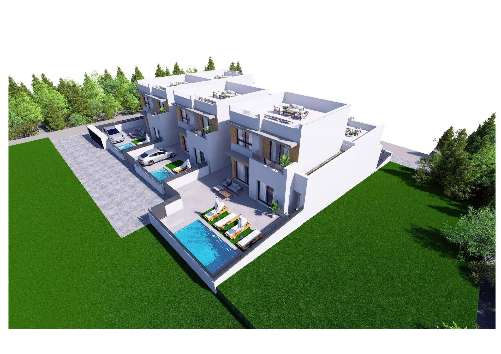 Villa i Benijofar, Alicante, Spanien 3 sovrum, 138 kvm. Nr. 112749