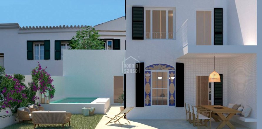 Casa adosada en Mahon, Menorca, España 4 dormitorios, 243 m2 No. 160916