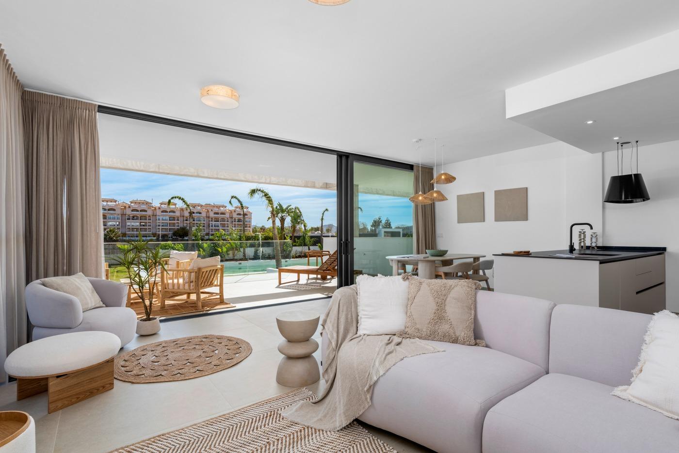Penthäuser in Mar De Cristal, Murcia, Spanien 2 Schlafzimmer, 99 m2 Nr. 76025