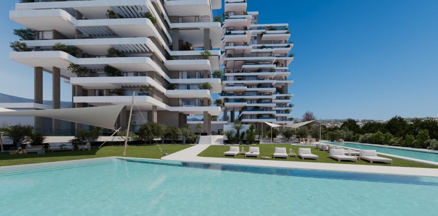 Apartment in Calpe, Alicante, Spain 2 bedrooms, 91 sq.m. No. 170533