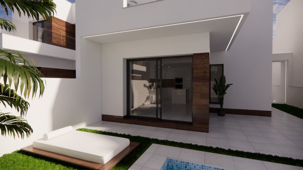 Villa in San Fulgencio, Alicante, Spanien 3 Schlafzimmer, 111 m2 Nr. 144921