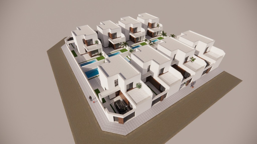 Villa in San Fulgencio, Alicante, Spanien 3 Schlafzimmer, 111 m2 Nr. 144921