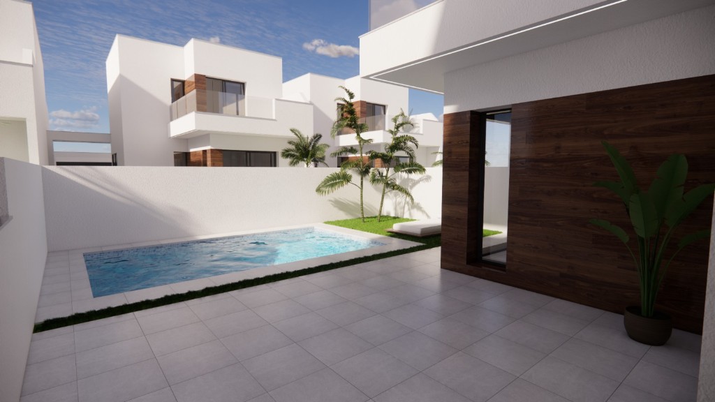 Villa in San Fulgencio, Alicante, Spanien 3 Schlafzimmer, 111 m2 Nr. 144921