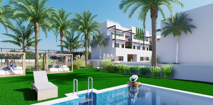 Bungalow w Pilar de la Horadada, Alicante, Hiszpania 2 sypialnie, 109 mkw. nr 134628