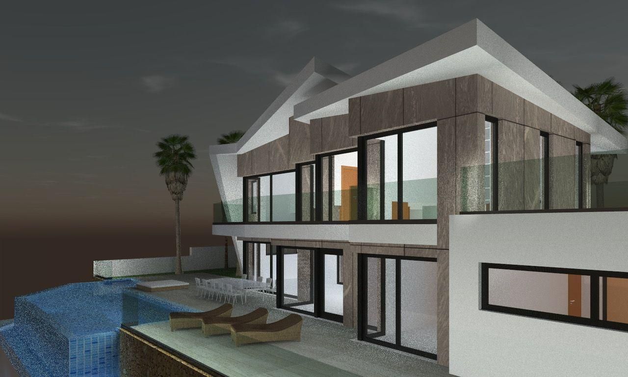 Villa in Calpe, Alicante, Spain 4 bedrooms, 350 sq.m. No. 95760