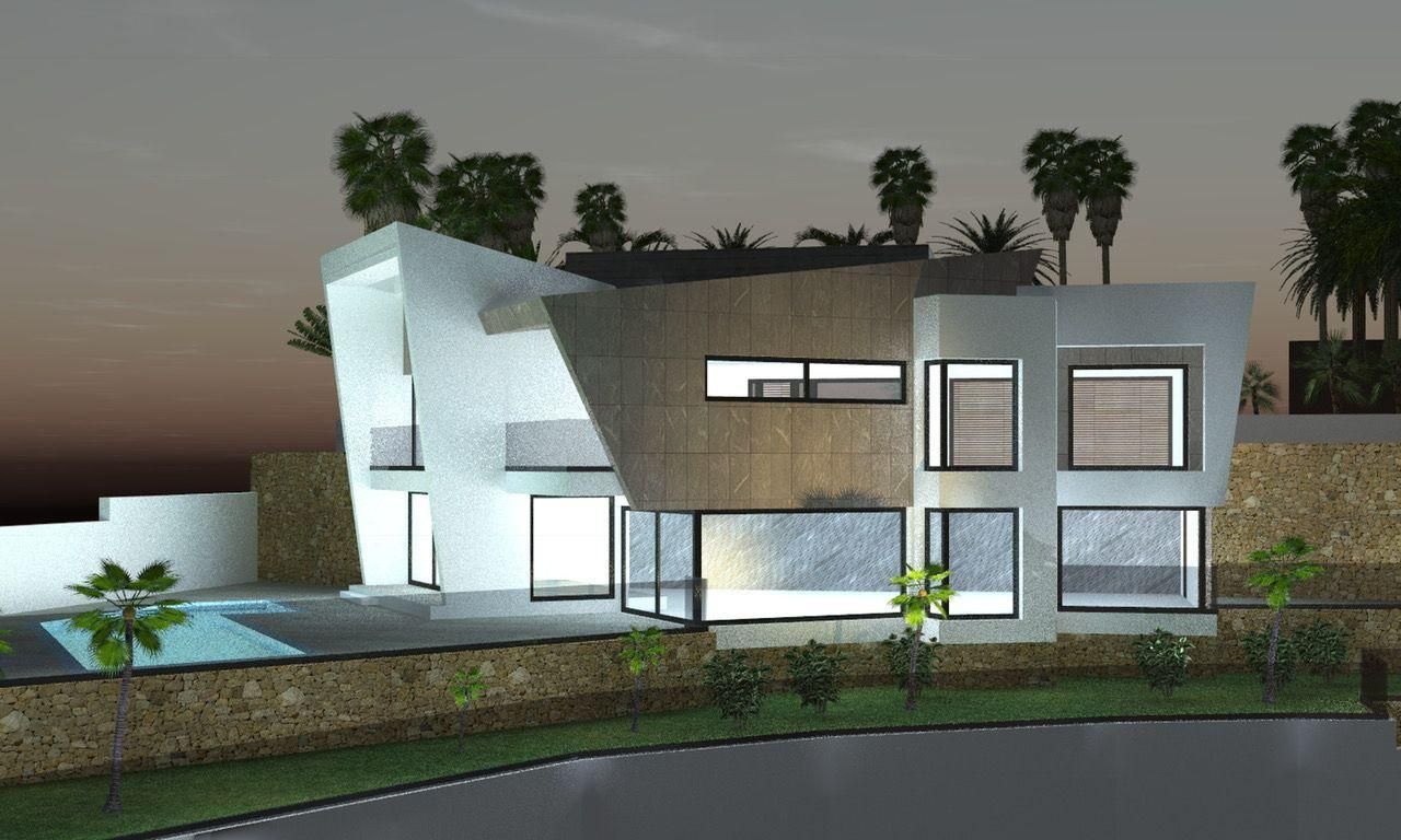 Villa in Calpe, Alicante, Spain 4 bedrooms, 350 sq.m. No. 95760