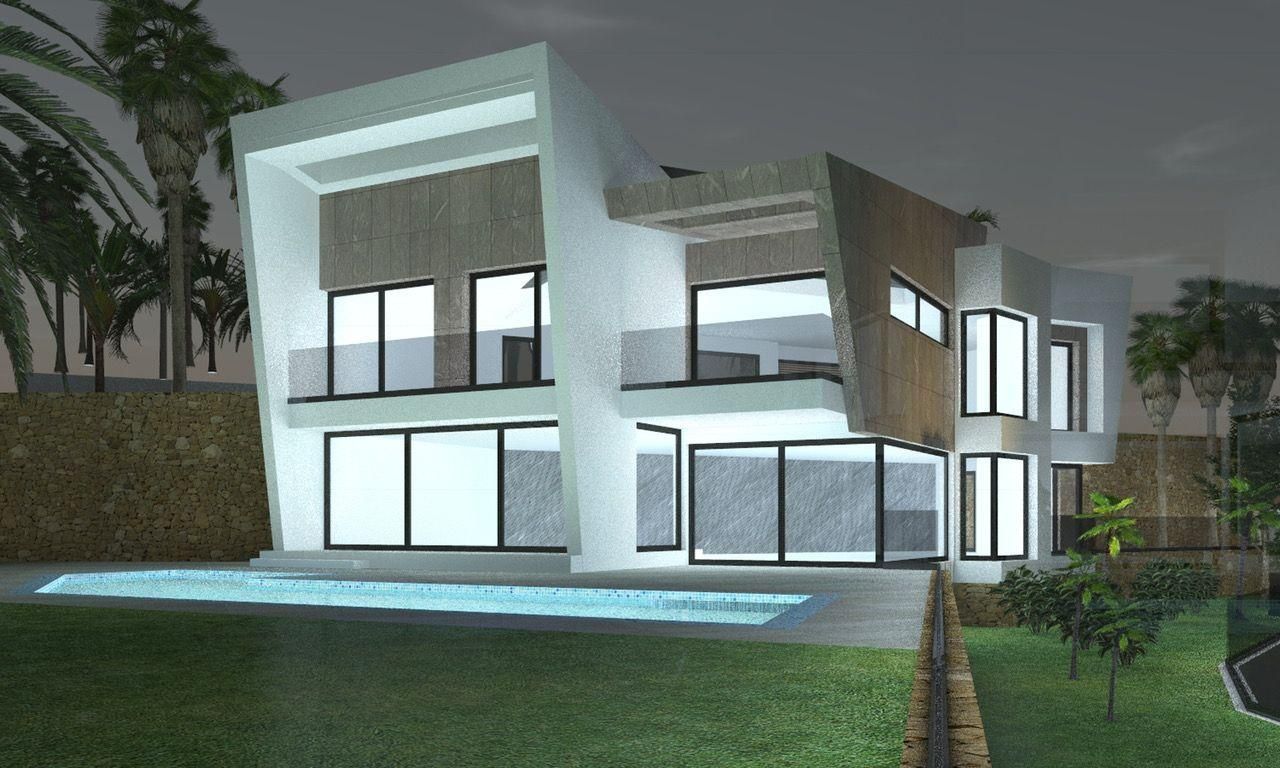 Villa in Calpe, Alicante, Spain 4 bedrooms, 350 sq.m. No. 95760