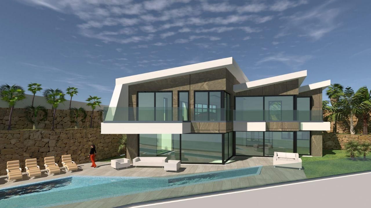 Villa in Calpe, Alicante, Spain 4 bedrooms, 350 sq.m. No. 95760