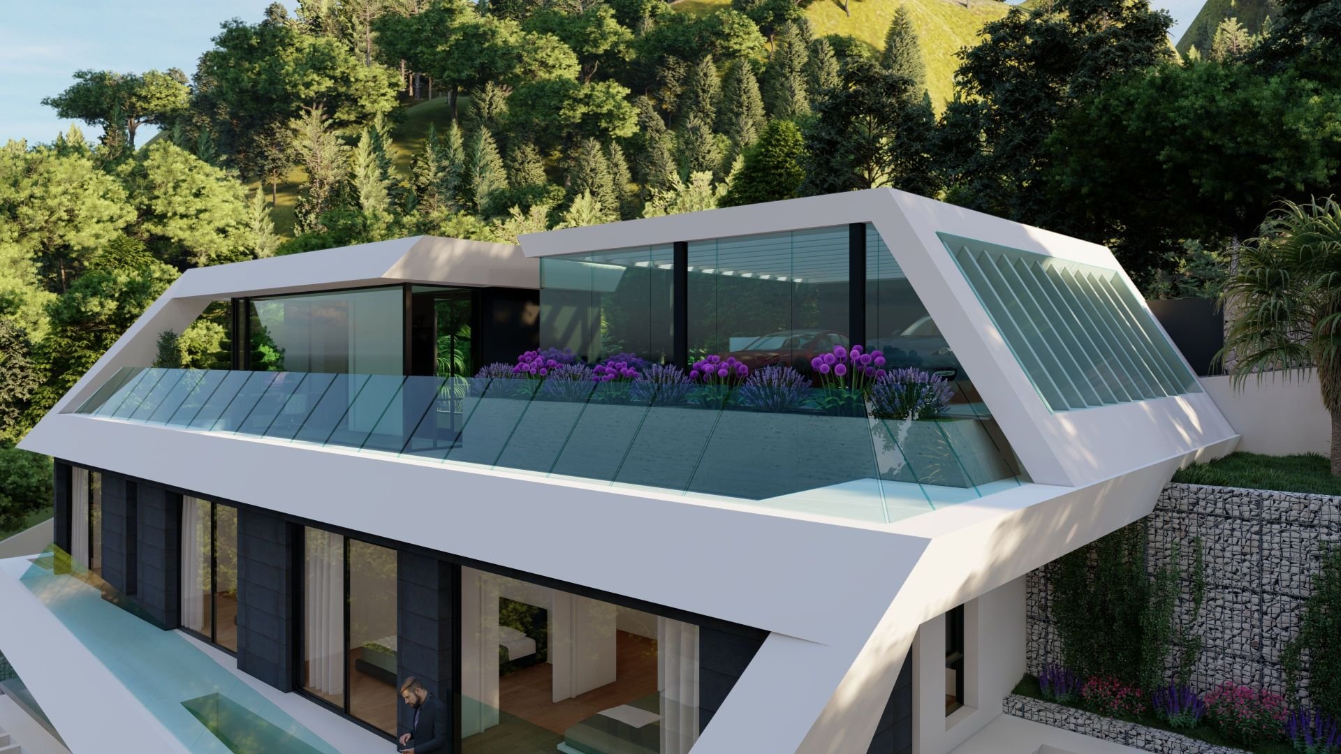 Villa i Altea, Alicante, Spanien 4 sovrum, 440 kvm. Nr. 95758