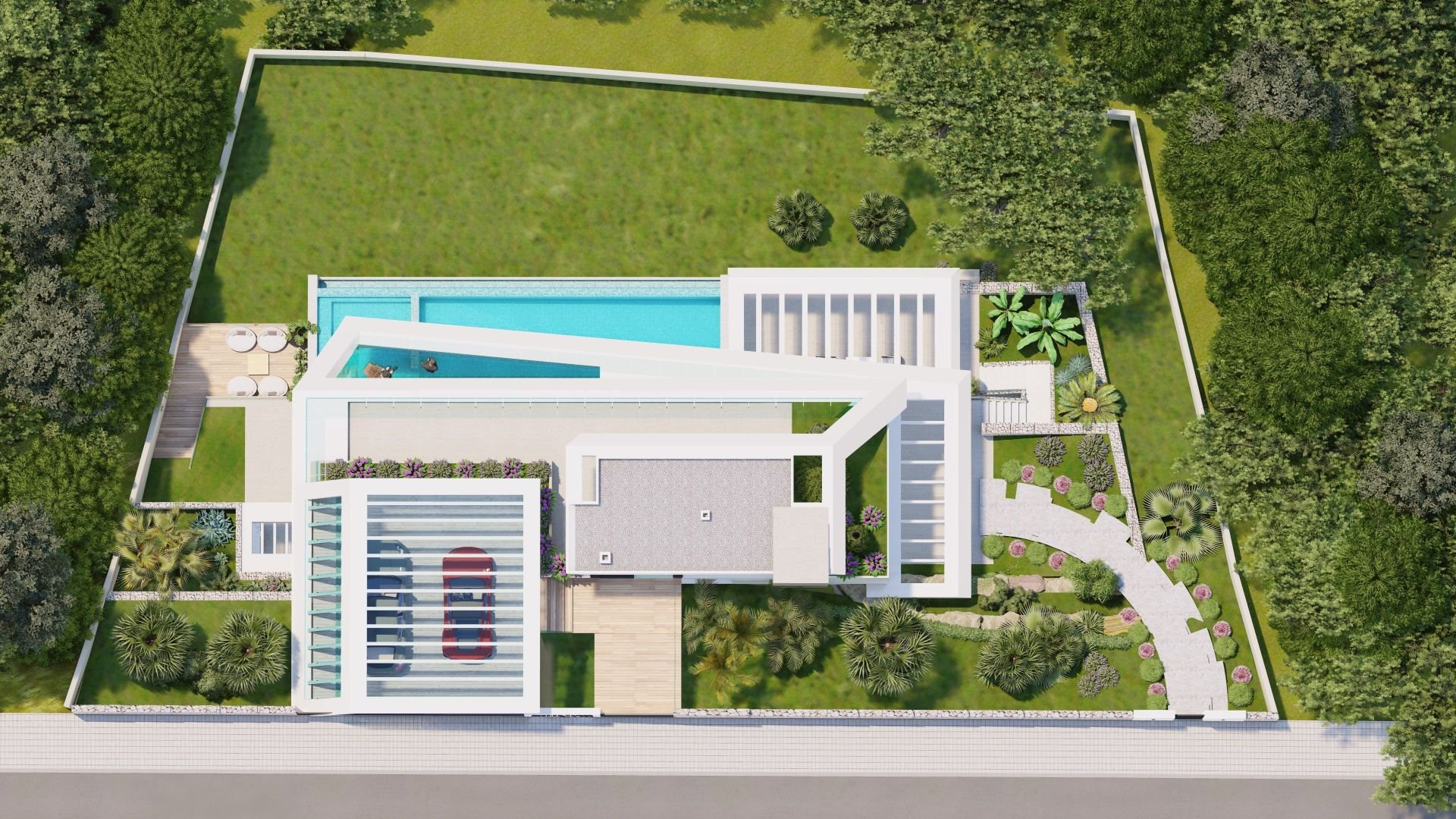 Villa i Altea, Alicante, Spanien 4 sovrum, 440 kvm. Nr. 95758