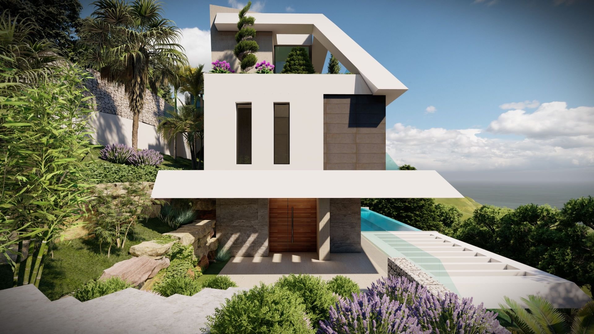 Villa i Altea, Alicante, Spanien 4 sovrum, 440 kvm. Nr. 95758