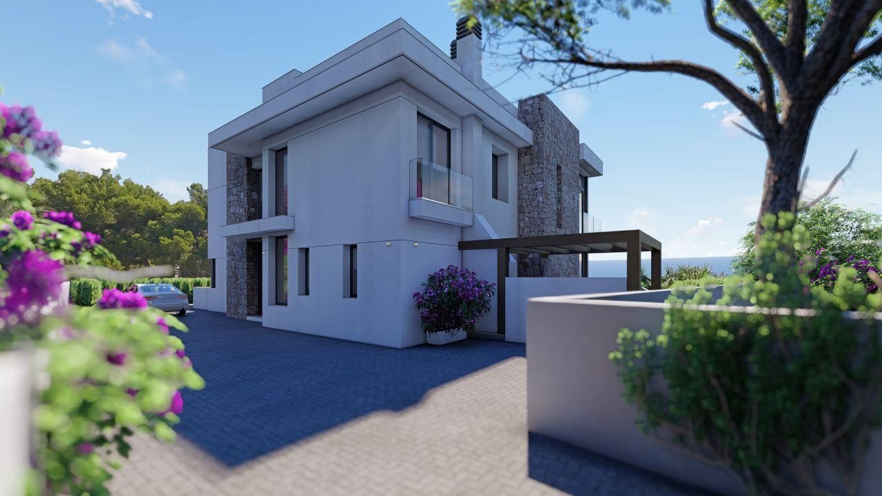 Willa w Calpe, Alicante, Hiszpania 5 sypialni, 650 mkw. nr 95759
