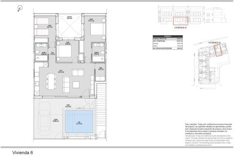 Bungalow w Pilar de la Horadada, Alicante, Hiszpania 3 sypialnie, 104 mkw. nr 156037 – zdjęcie 15