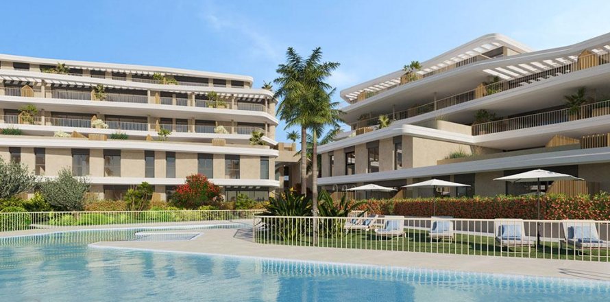 Квартира в Эстепона, Малага, Испания 2 спальни, 102м2 №164532