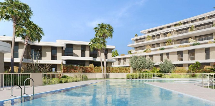 Квартира в Эстепона, Малага, Испания 3 спальни, 136м2 №164535