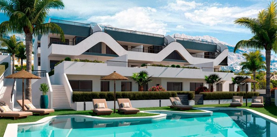 Квартира в Л'Альбир, Аликанте, Испания 1 спальня, 52м2 №164531