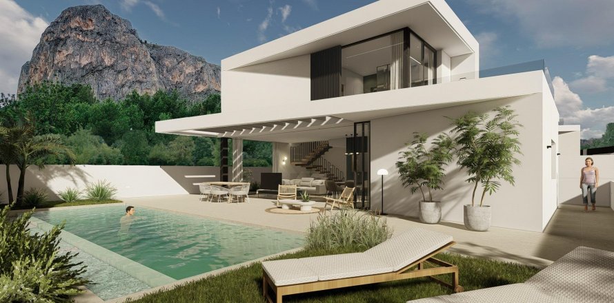Villa Polop, Alicante, Spain 3 bedrooms, 310 sq.m. No. 117149