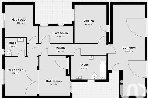 Продажа квартиры в Бениарбейг, Аликанте, Испания 3 спальни, 151м2 №153317 - фото 25