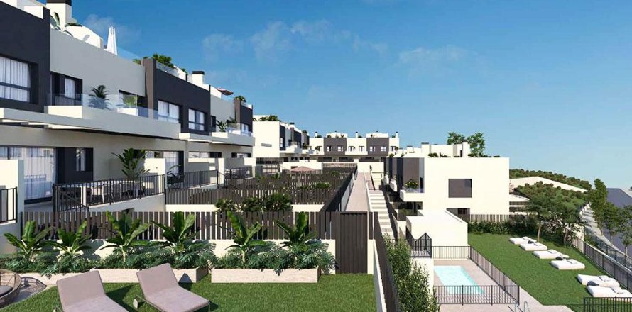 Radhus i Velez-Malaga, Malaga, Spanien 4 sovrum, 144 kvm. Nr. 166668