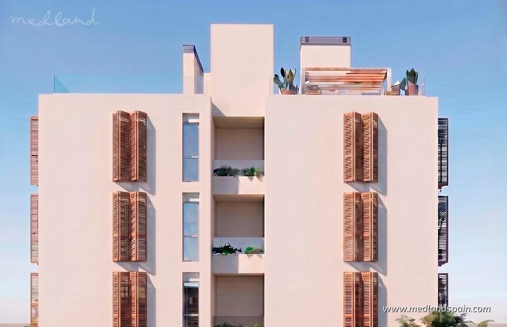 Appartamento a Lo Pagan, Murcia, Spagna 2 camere da letto, 70 mq. N° 166667