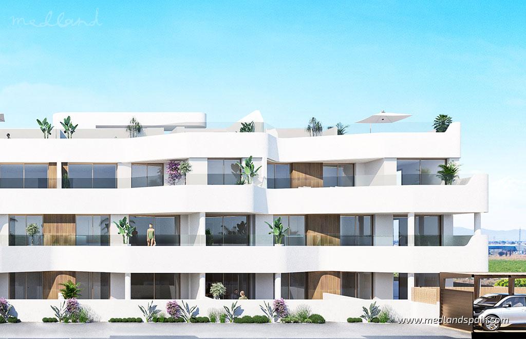 Apartment in Los Alcazares, Murcia, Spain 2 bedrooms, 73 sq.m. No. 166671