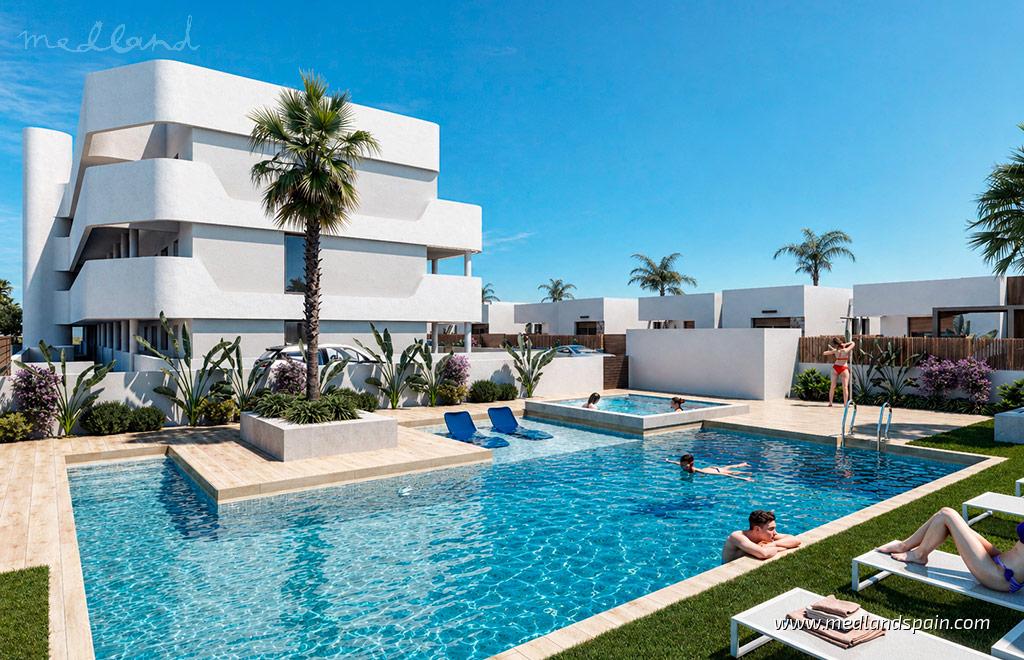 Apartment in Los Alcazares, Murcia, Spain 2 bedrooms, 73 sq.m. No. 166671