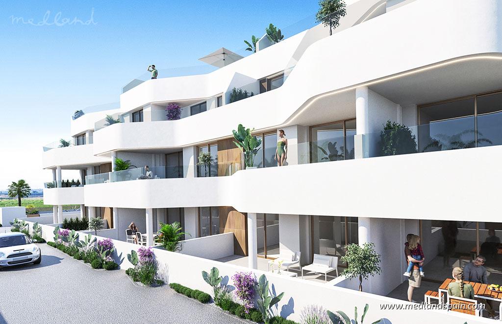Apartment à Los Alcazares, Murcia, Espagne 2 chambres, 76 m2 No. 166670