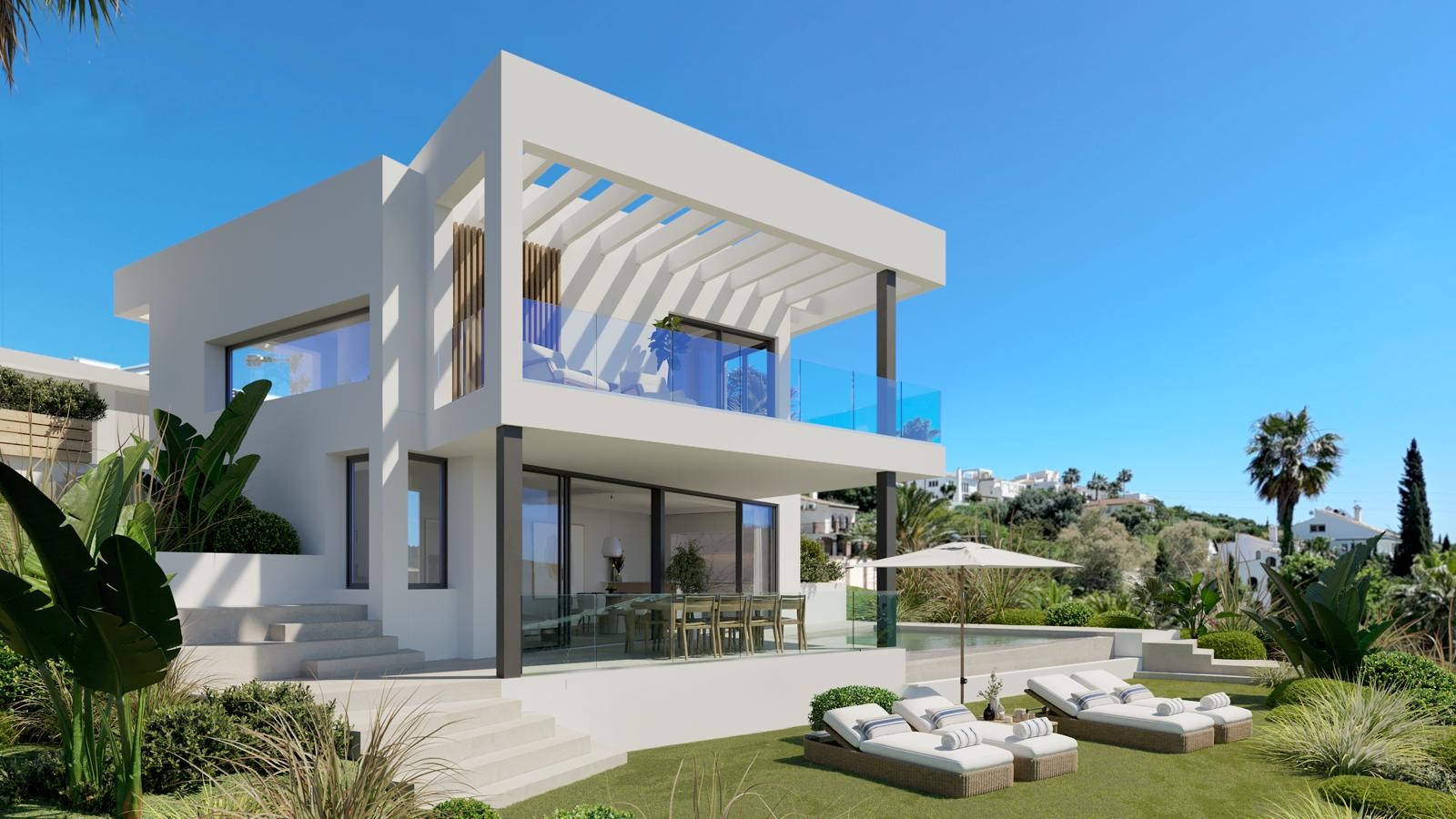 Вилла в Эстепона, Малага, Испания 4 спальни, 263м2 №133254
