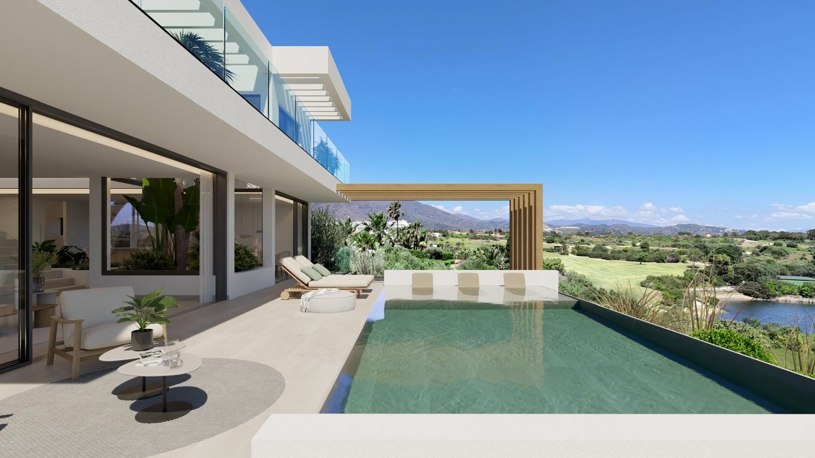 Villa in Estepona, Malaga, Spanien 3 Schlafzimmer, 130 m2 Nr. 133252
