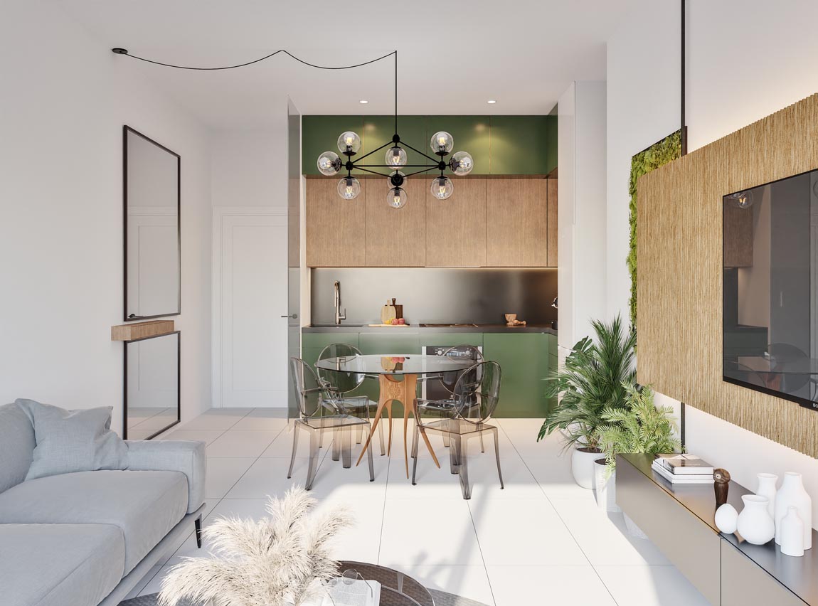Penthäuser in San Miguel de Salinas, Alicante, Spanien 2 Schlafzimmer, 66 m2 Nr. 113607
