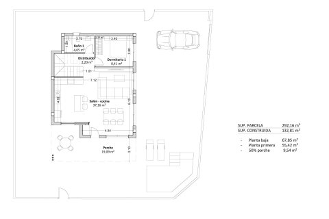 Villa till salu Pilar de la Horadada, Alicante, Spanien 4 sovrum, 132 kvm. Nr. 139422 - foto 23