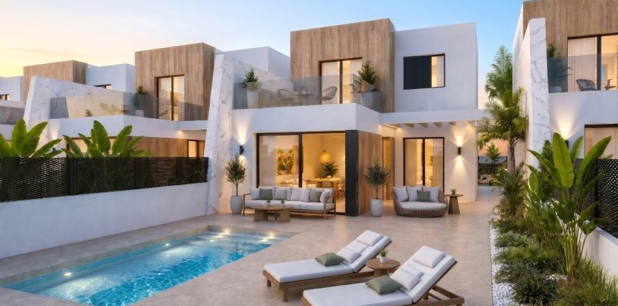Townhouse in Santa Rosalia, Murcia, Spain 3 bedrooms, 114 sq.m. No. 193115
