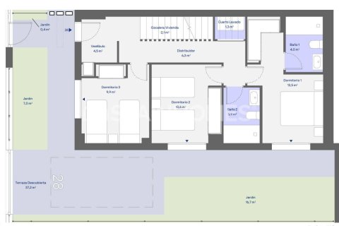 Villa till salu i Velez-Malaga, Malaga, Spanien 4 sovrum, 105 kvm. Nr. 167694 - foto 17