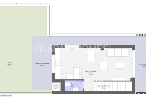 Villa till salu i Velez-Malaga, Malaga, Spanien 4 sovrum, 105 kvm. Nr. 167694 - foto 20
