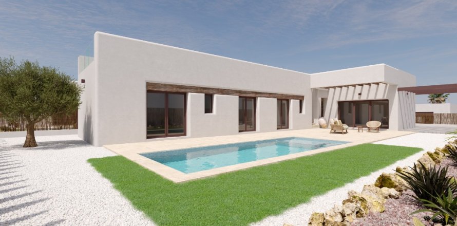 Villa a Lomas De La Juliana, Alicante, Spagna 3 camere da letto, 128 mq. N° 145906