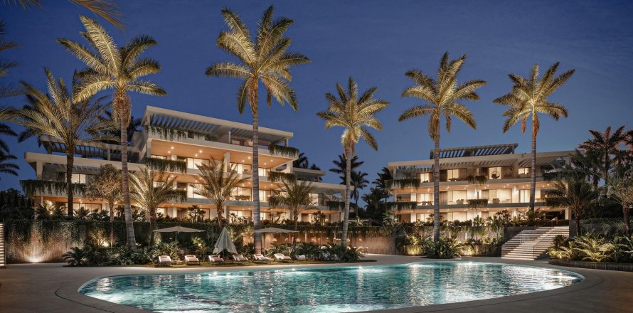 Huoneisto Estepona, Malaga, Espanja 3 makuuhuonetta, 127 m2 No. 169800