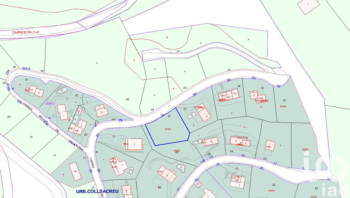 Земельный участок в Вальгоргина, Барселона, Испания 852м2 №185932