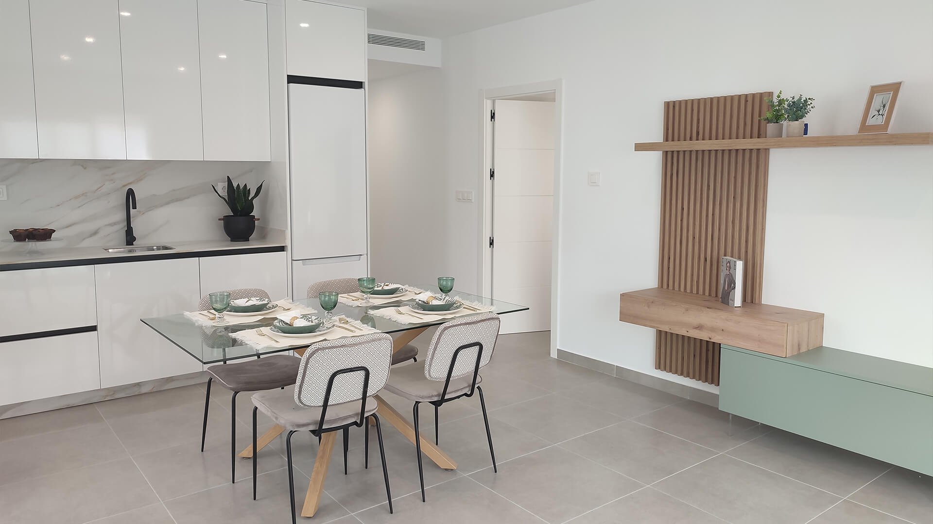 Villa in Residencial Breathe III, Murcia, Spa, 3 bedrooms, 96.32 sq.m. No. 148444