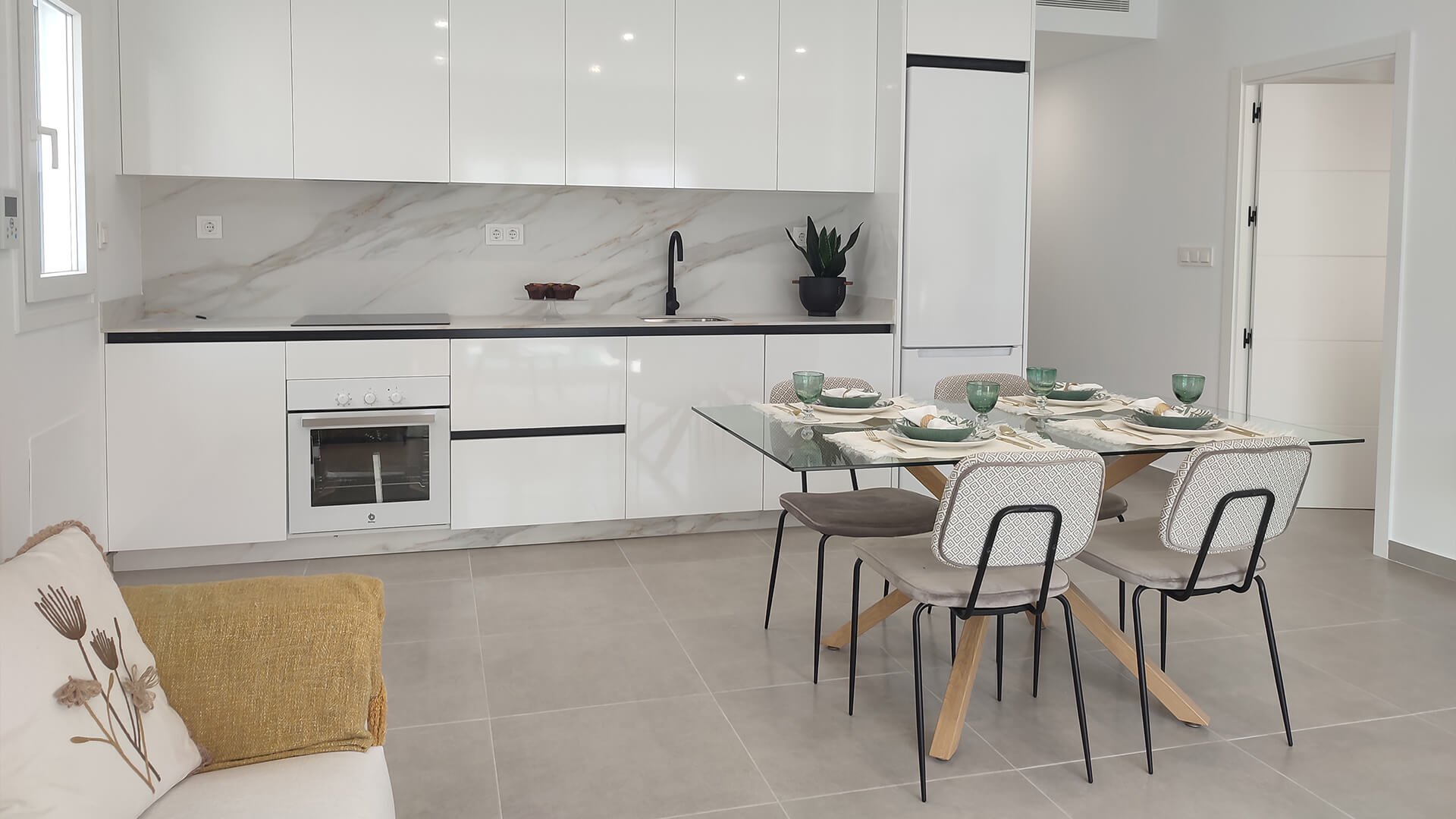 Villa in Residencial Breathe III, Murcia, Spa, 3 bedrooms, 96.32 sq.m. No. 148444