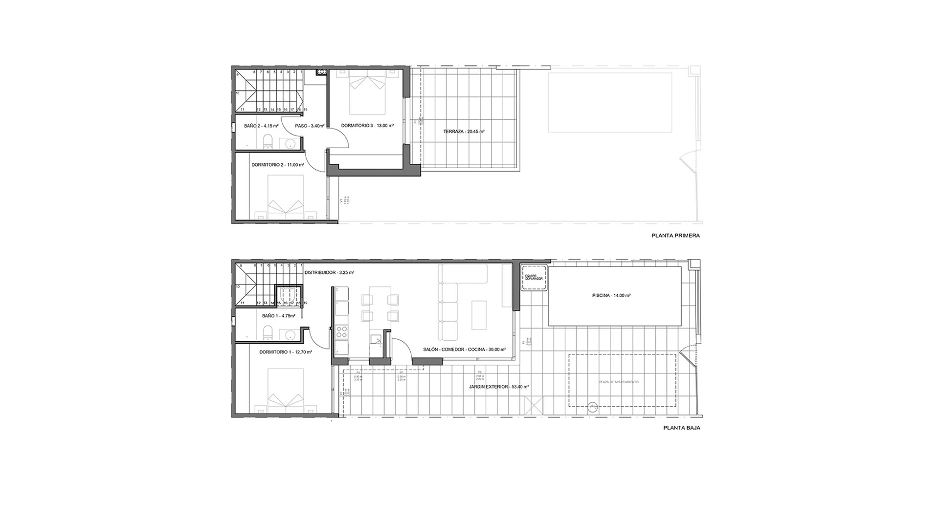 Villa en Residencial Rosa Morada, Murcia, Espagne 3 chambres, 104.25 m2 No. 148431
