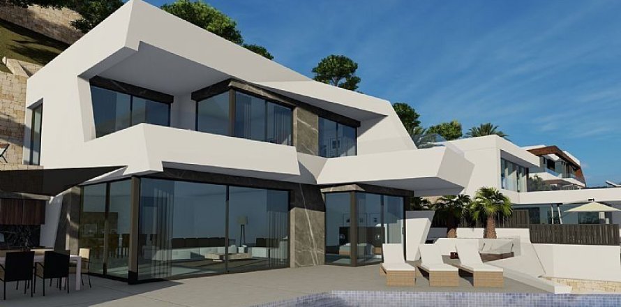 Villa a Maryvilla, Alicante, Spagna 4 camere da letto, 489 mq. N° 165164