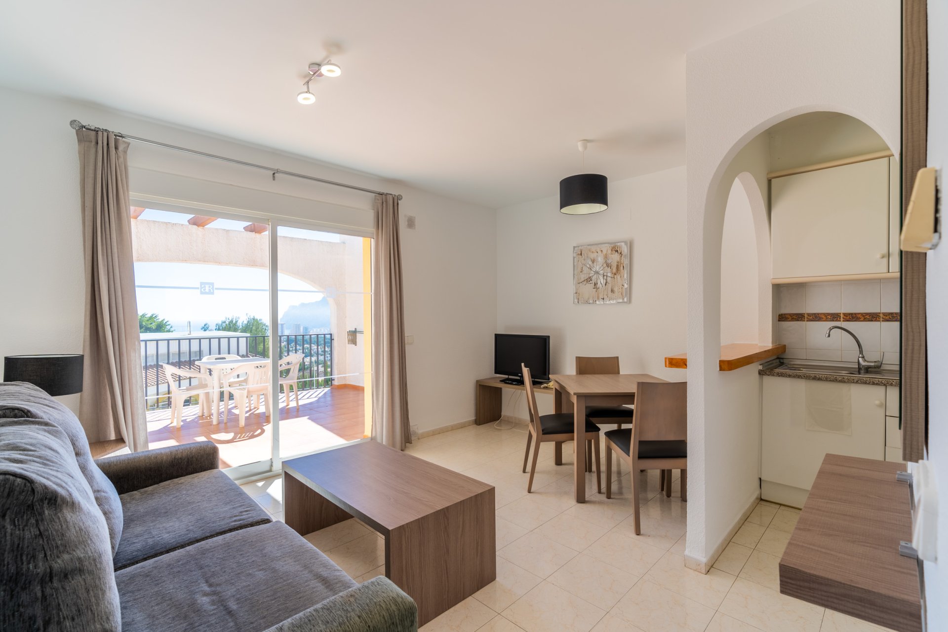 Apartment in Calpe, Alicante, Spain 2 bedrooms, 66 sq.m. No. 195349