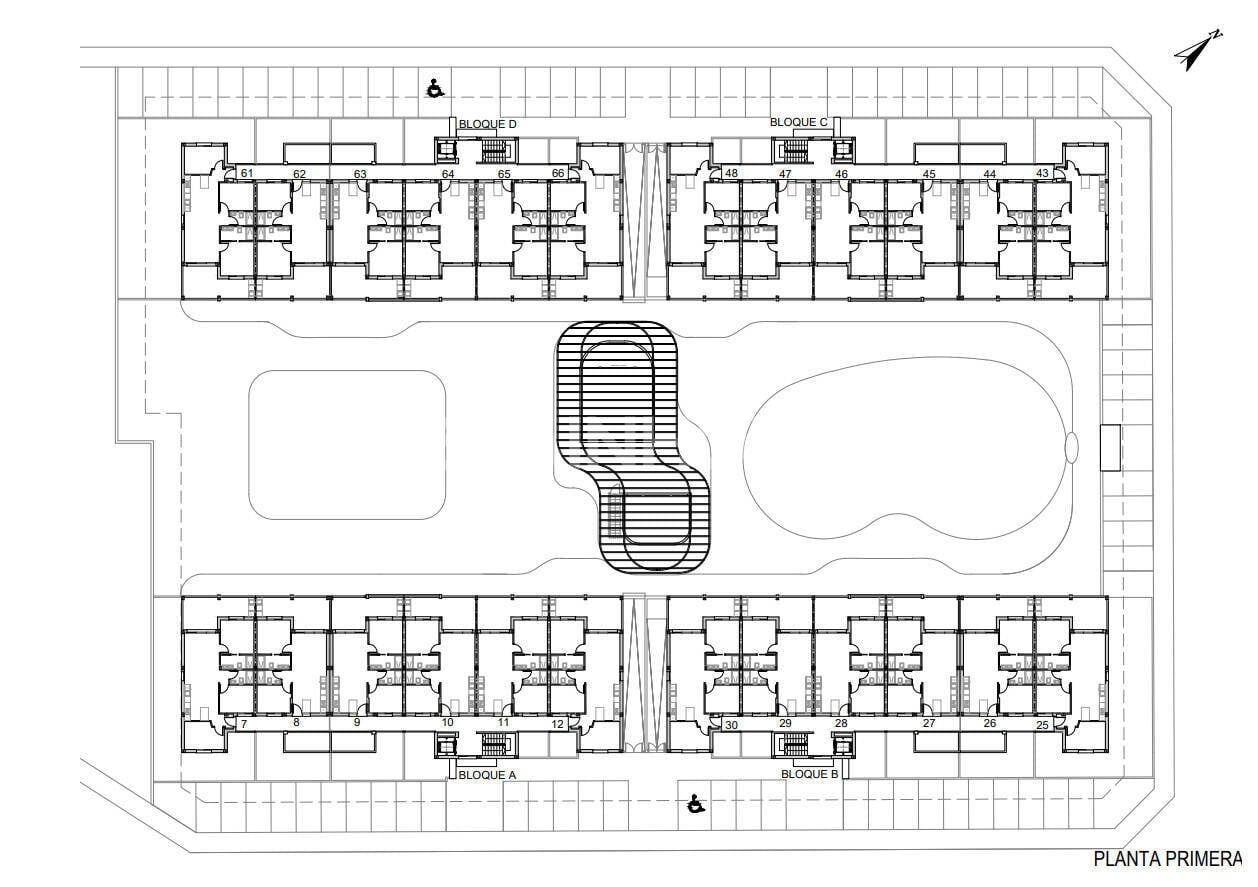 Penthauss Torre-Pacheco, Murcia, Spānijā 2 istabas, 68 m2 Nr. 154365