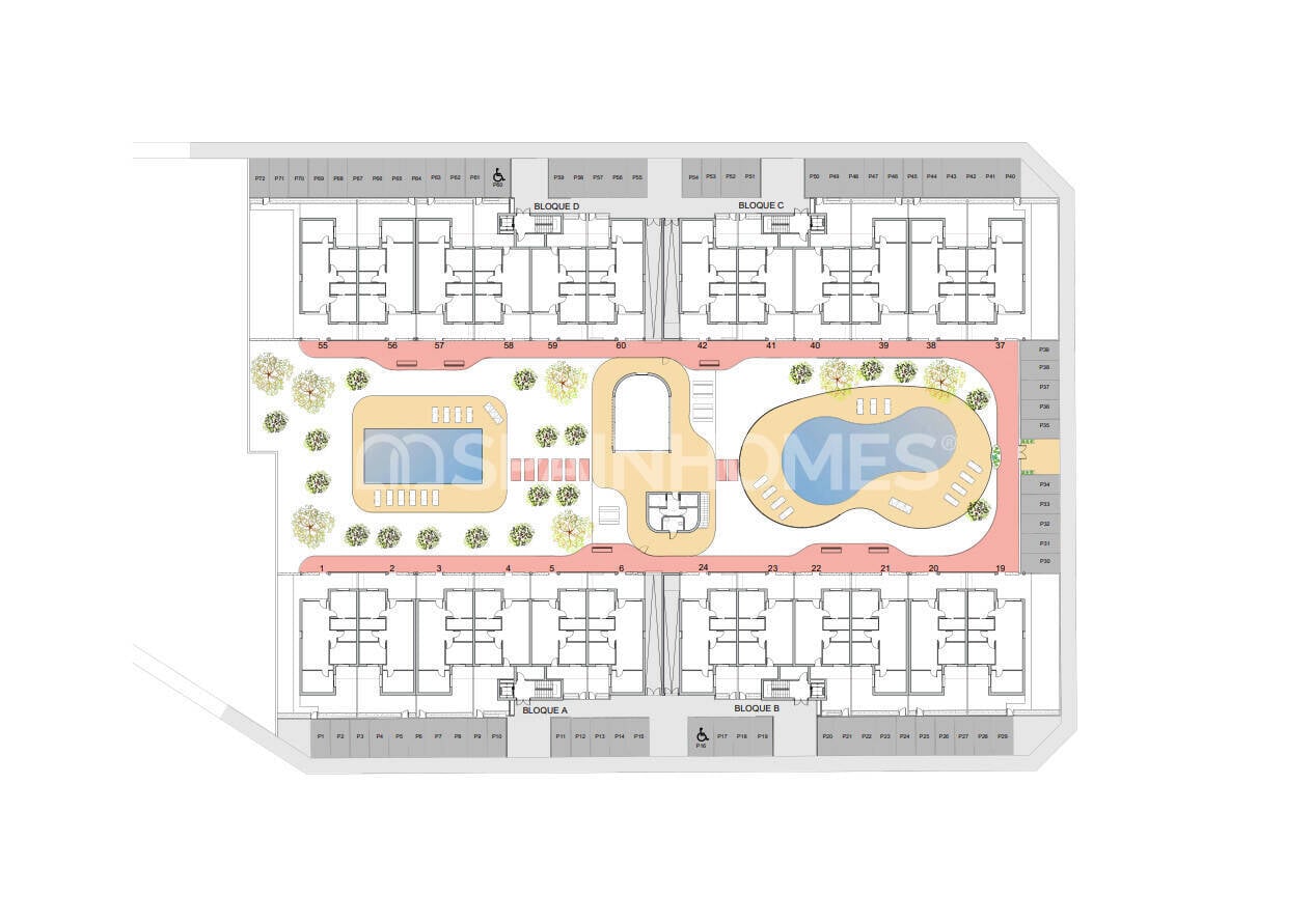 Penthauss Torre-Pacheco, Murcia, Spānijā 2 istabas, 68 m2 Nr. 154365