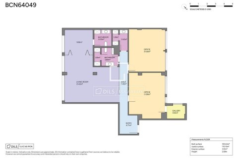 Продажа квартиры в Барселона, Испания 4 спальни, 125м2 №164619 - фото 22